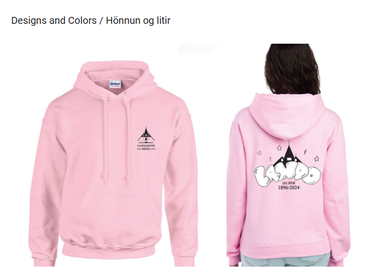 Skólatreyjur komnar í sölu